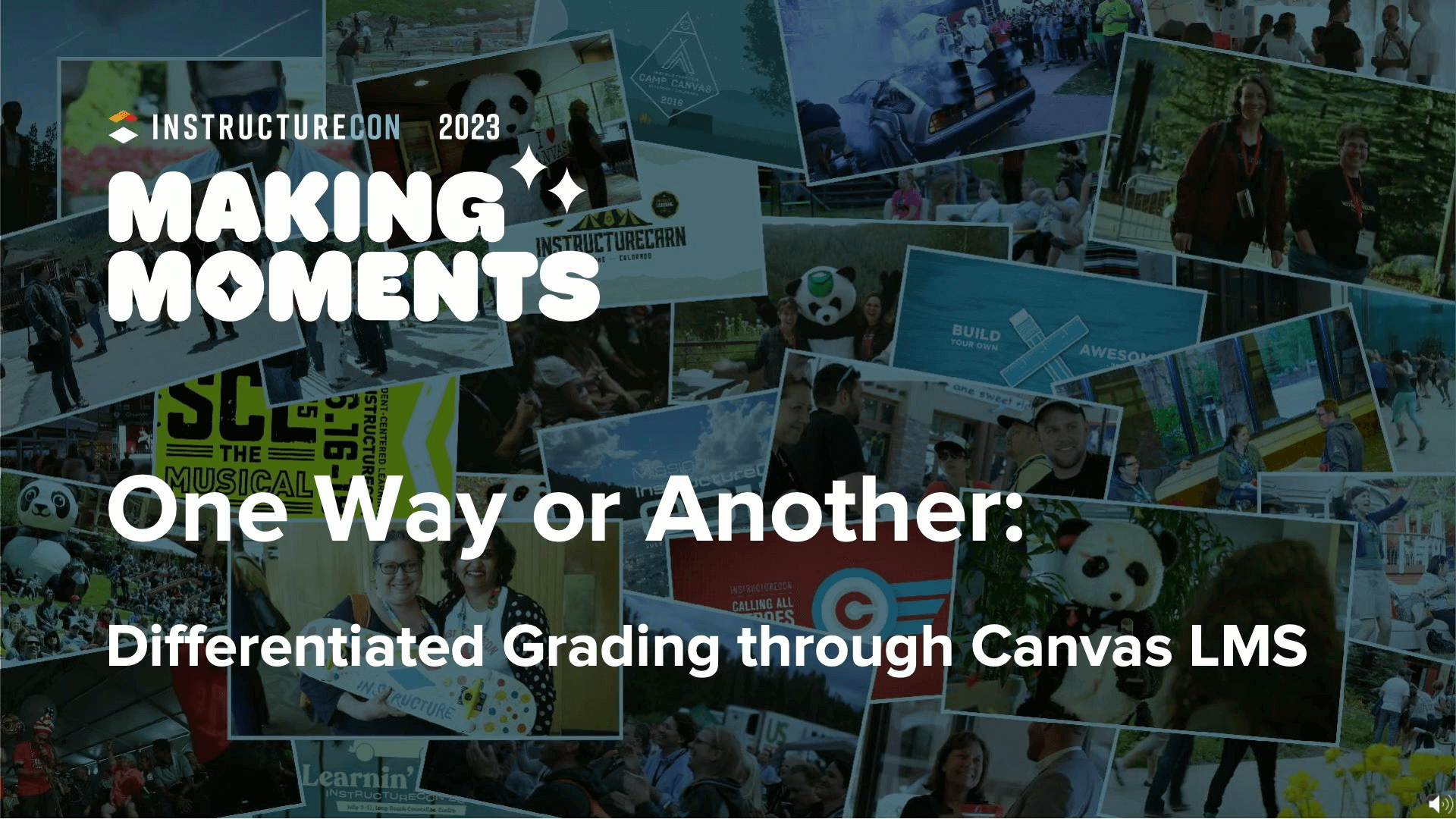 One Way or Another Differentiated Grading through Canvas LMS Instructure
