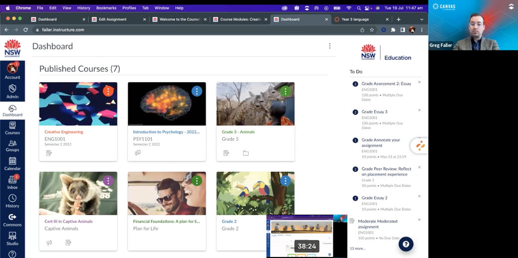 Canvas + NSW DoE Schools Webinar