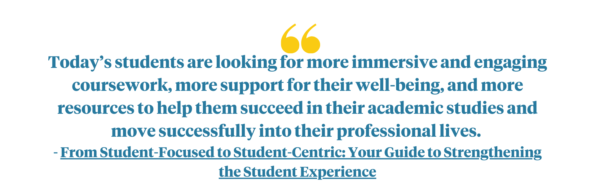 quote to support article