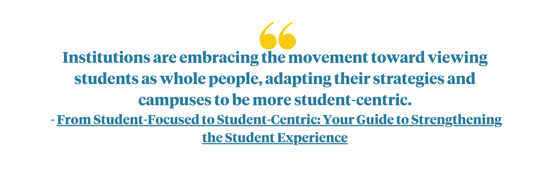 quote to support article