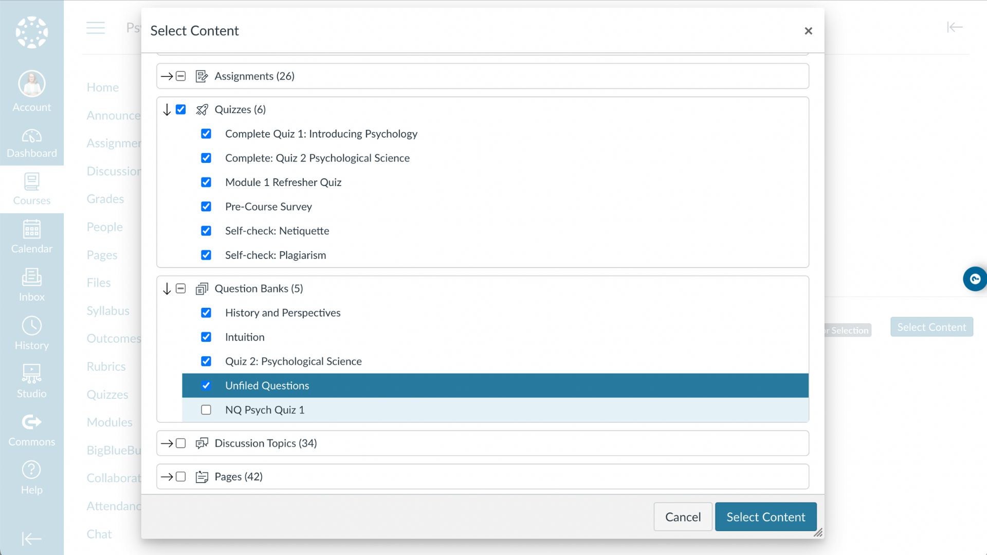 product screenshot of bulk migration