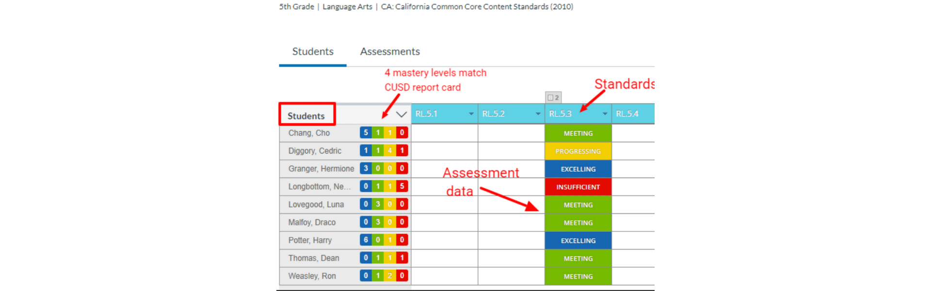 assessment screenshot MC