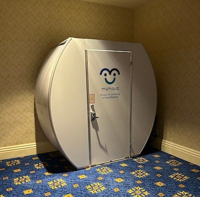 InstructureCon 2024 Las Vegas Lactation Pod for nursing individuals