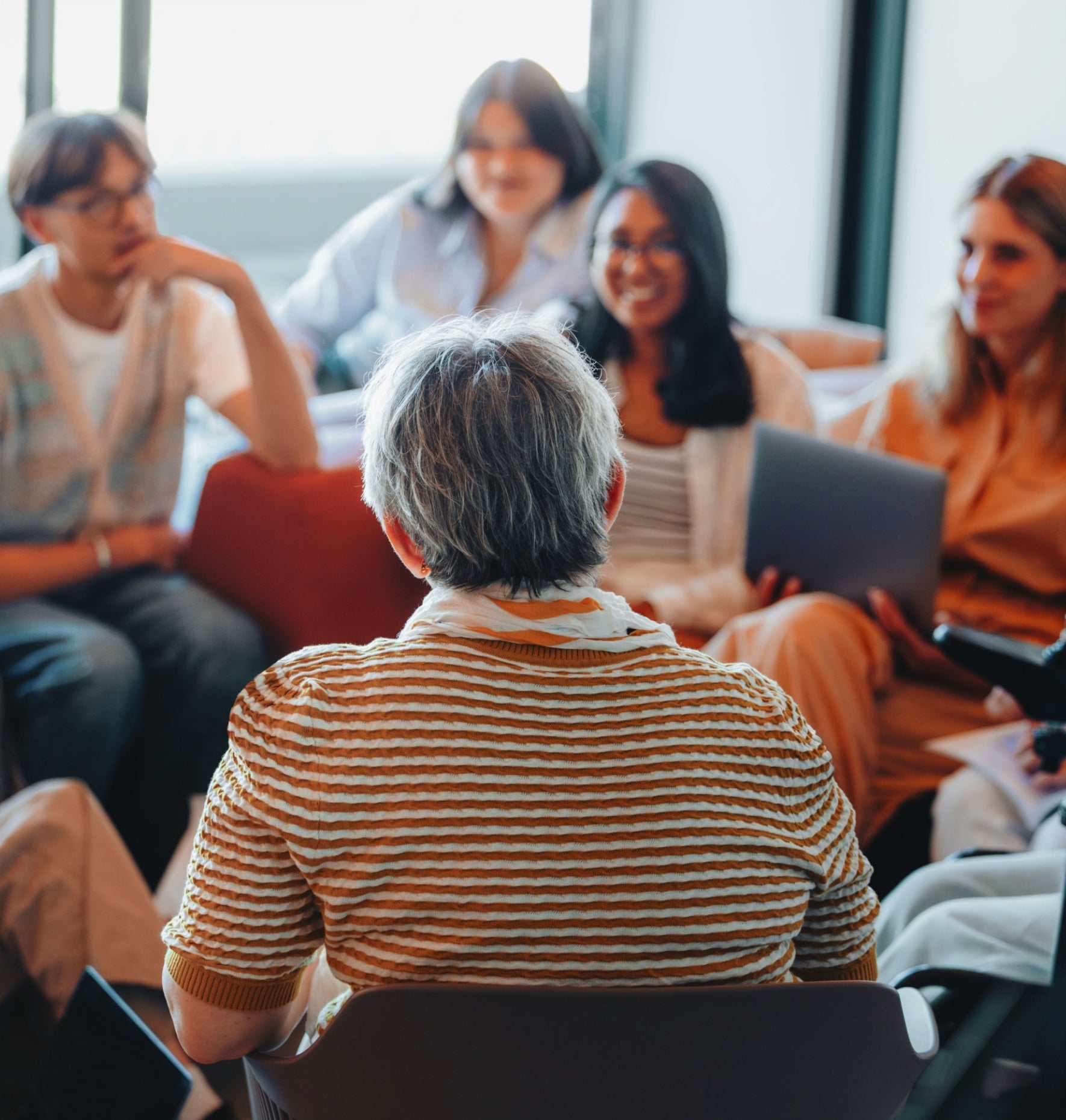 A group conversation