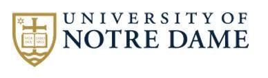 University of Notre Dame logo
