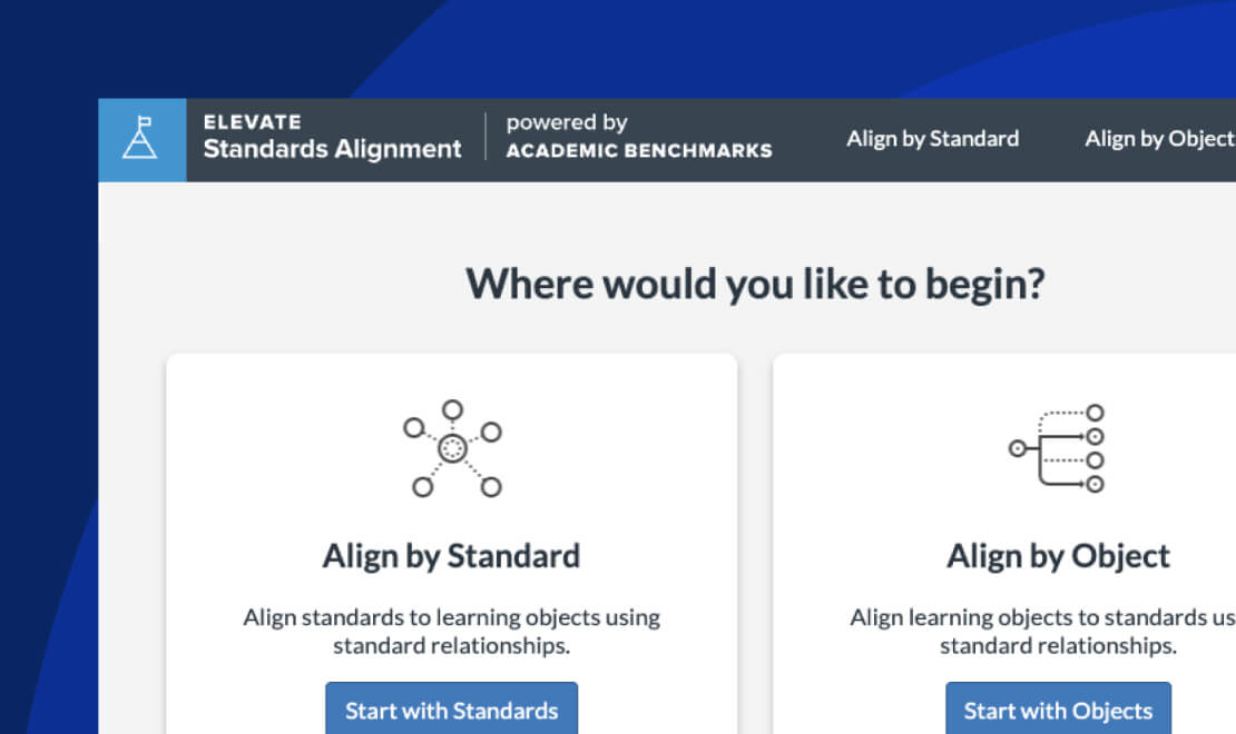 Elevate Standards Alignment by Instructure