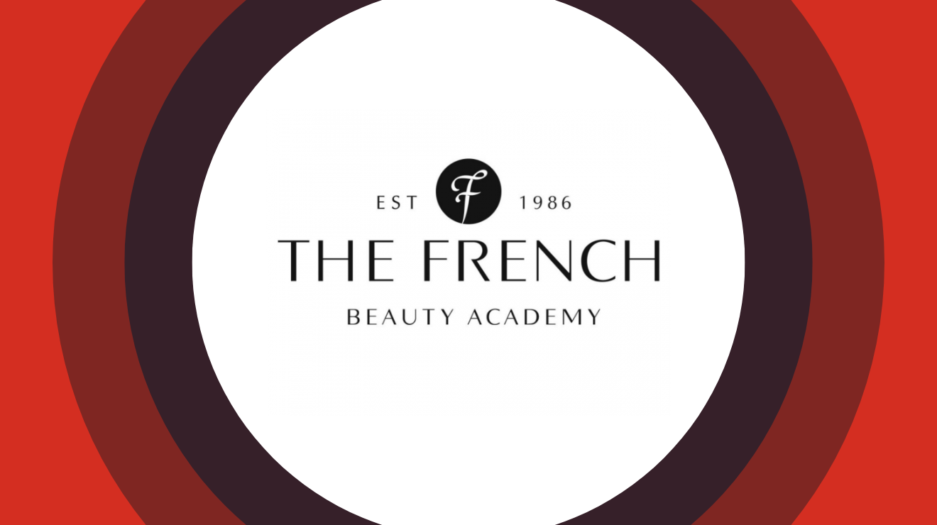 Logo representing The French Beauty Academy, characterized by stylish font and a polished look.