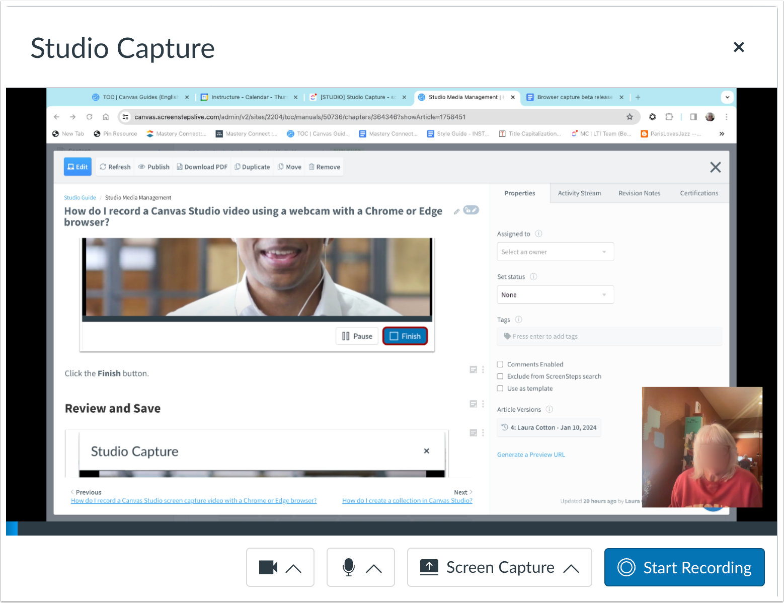 Studio Capture Preview