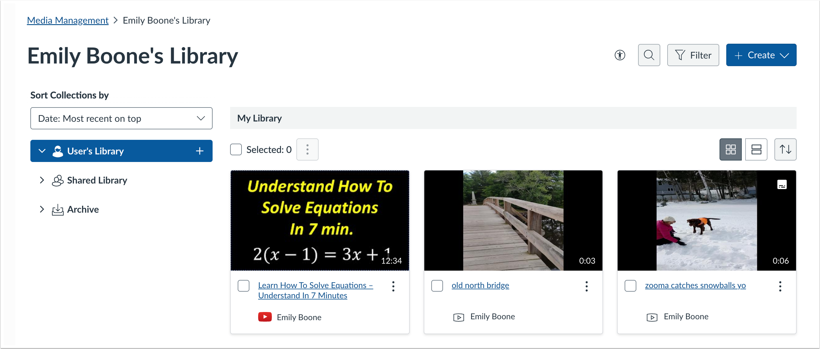 Sort and Filter preview