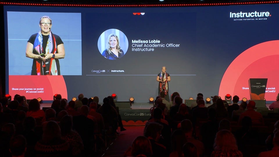 Martin Bean and Melissa Loble CanvasCon Keynotes