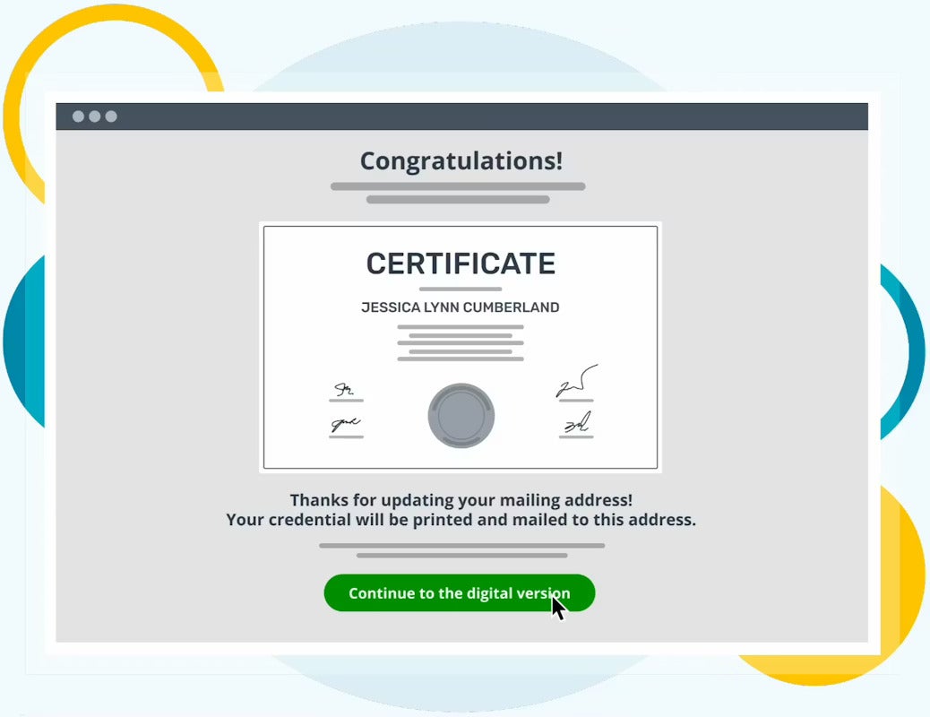 Parchment Certificate