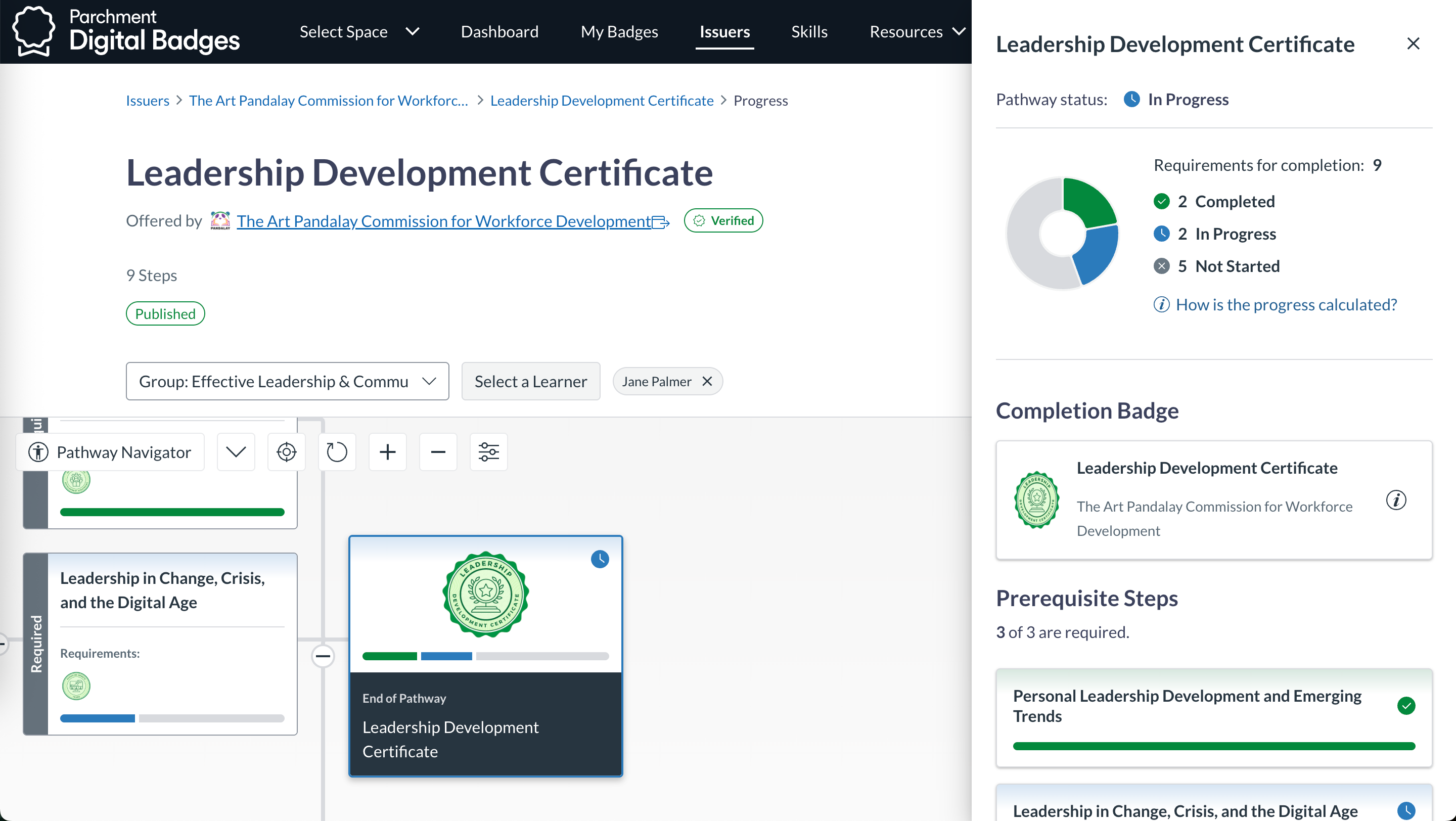 Parchment Digital Badges preview