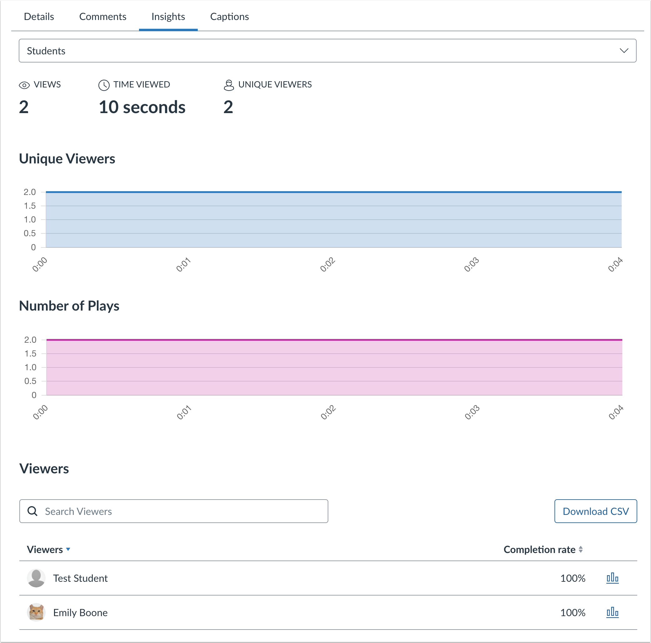 [Studio] View Insights