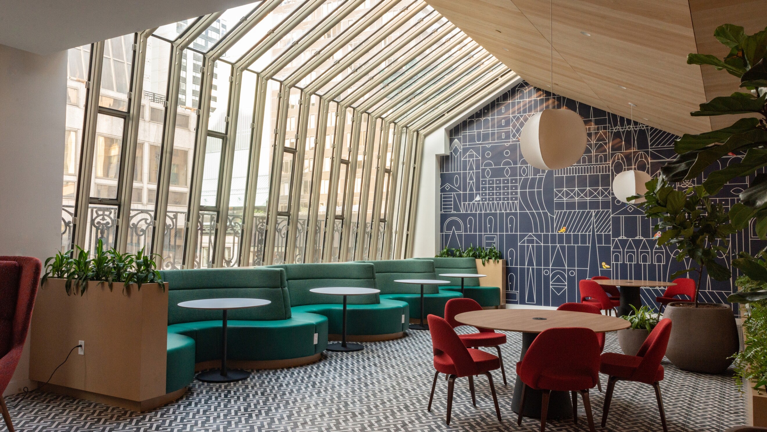 AWS HQ Lounge in NYC