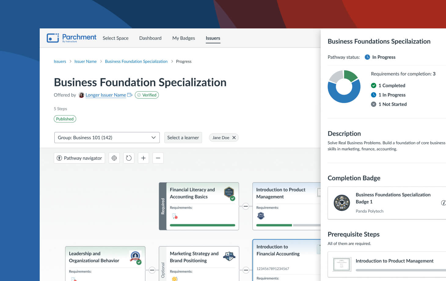 Support flexible progression across work-based programmes