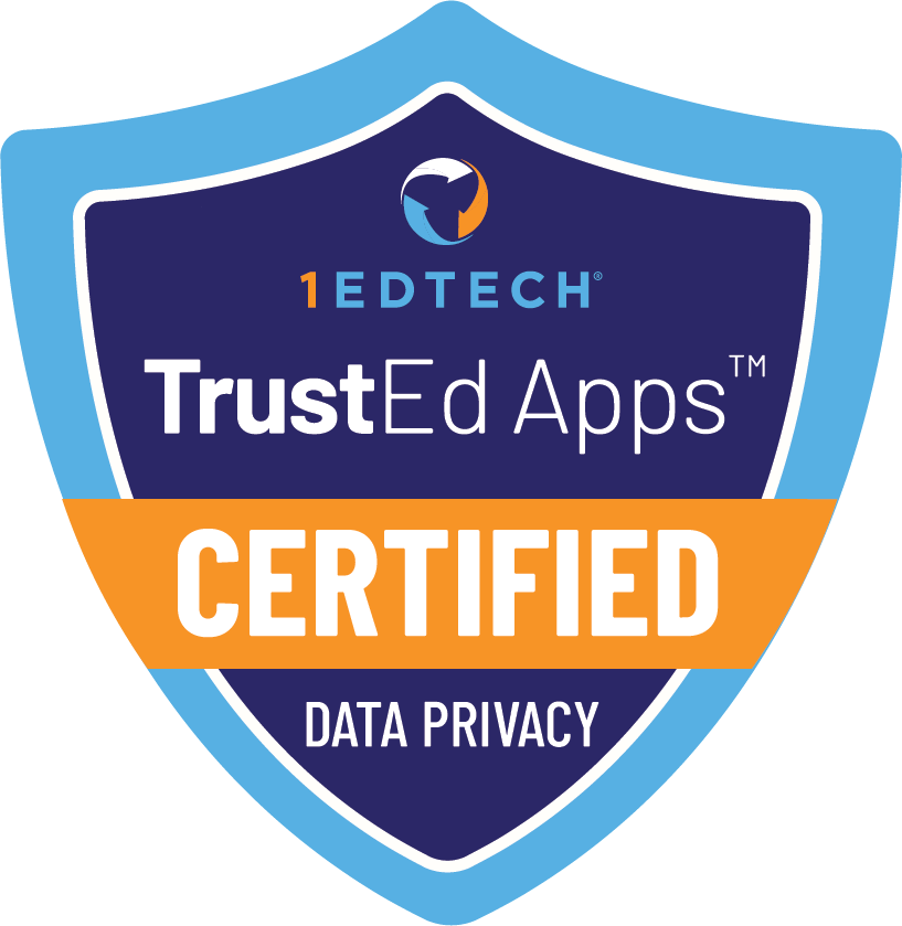 1Edtech TrustED Apps Certified Data Privacy logo