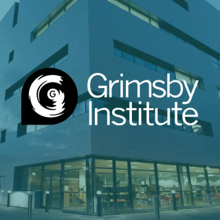 GRIMSBY INSTITUTE School and Logo