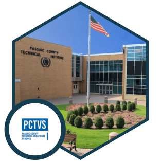 Passaic County Technical Vocational Schools CS Logo