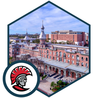 The University of Tampa CS Logo