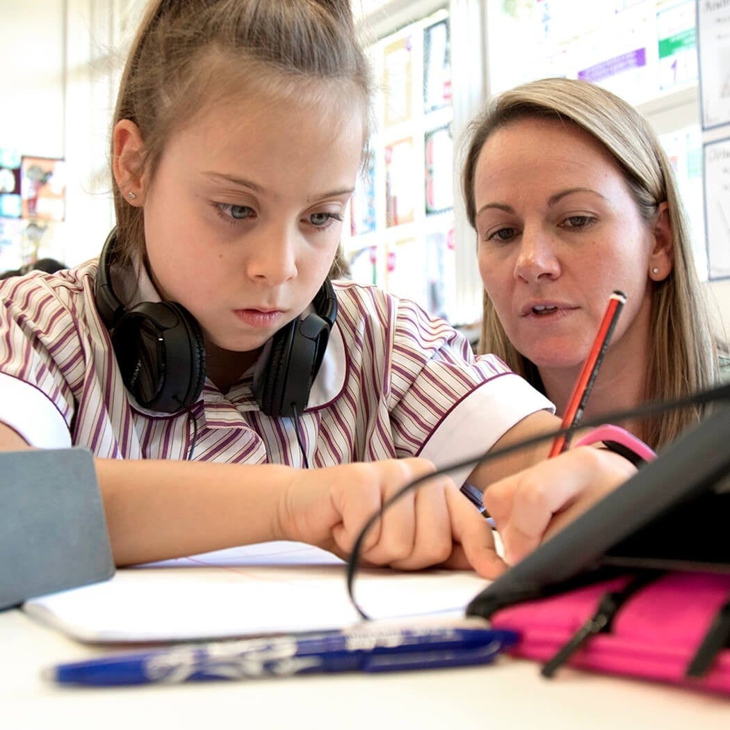 teacher and student