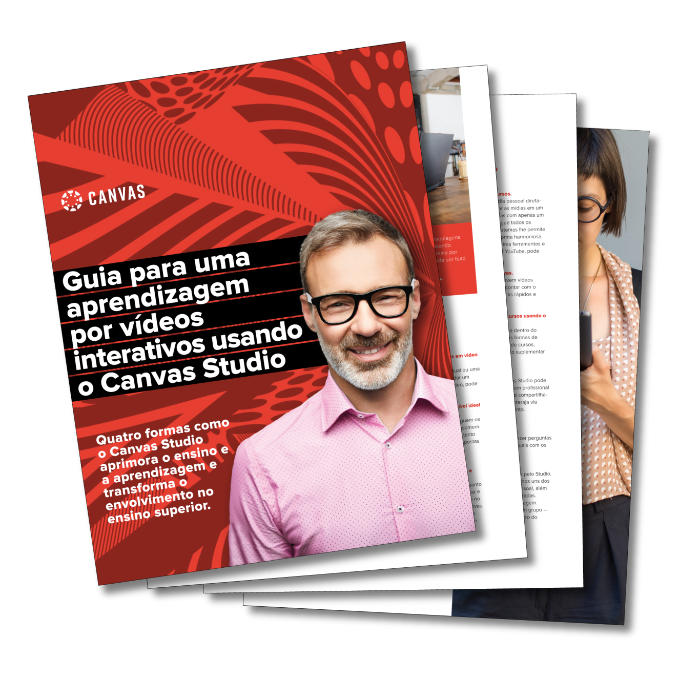 Guia para uma aprendizagem por vídeos interativos usando o canvas studio