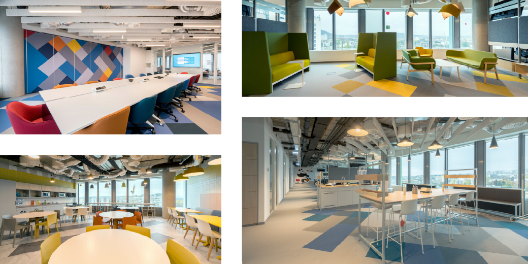 Four images of the Hungary Office