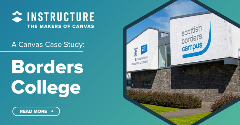 A Canvas Case Study: Borders College