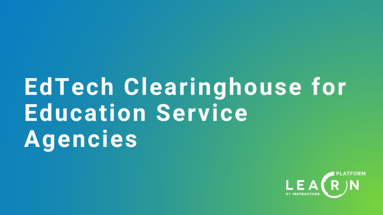 EdTech Clearinghouse for Education Service Agencies
