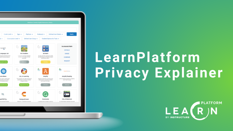 LearnPlatform privacy explainer