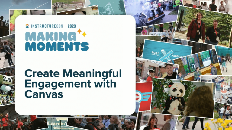 CreatingMeaningfulEngagementWithCanvas