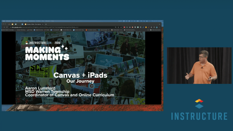 iPad + Canvas: Our Journey