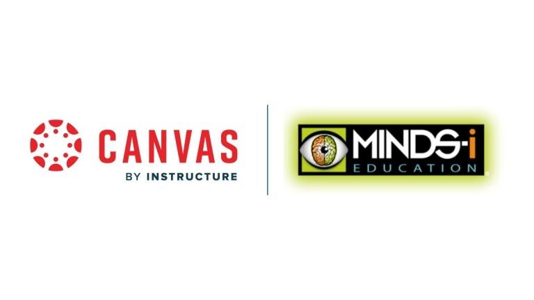 canvas & minds-i education logos