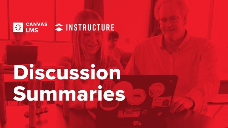 Discussion Summaries