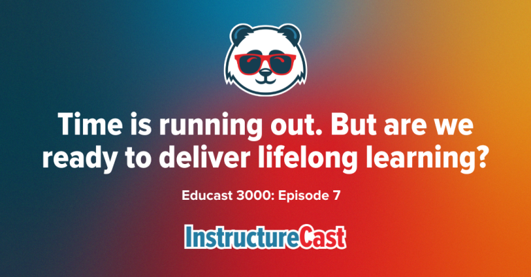 Time is running out. But are we ready to deliver lifelong learning