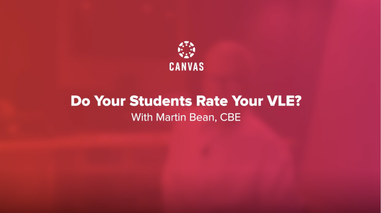 Do your students rate your VLE?
