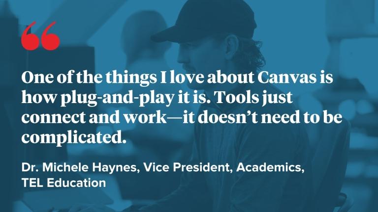One of the things I love about Canvas is how plug-and-play it is. Tools just connect and work—it doesn’t need to be complicated.