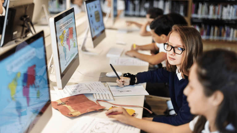 people using computers