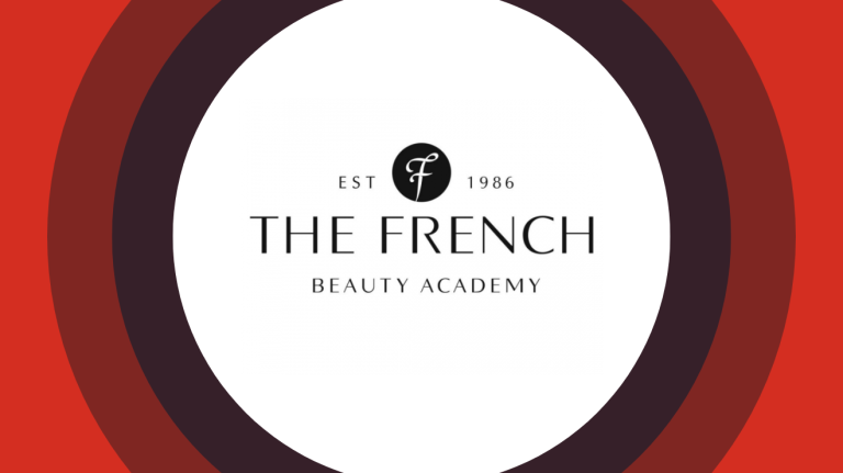 Logo representing The French Beauty Academy, characterized by stylish font and a polished look.