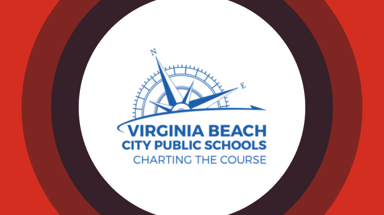 Virginia Beach City Public Schools Charting The Course Logo