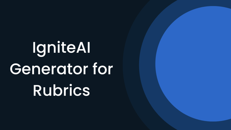 IgniteAI Generator for Rubrics Thumbnail