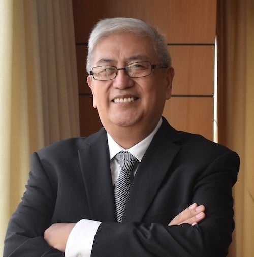 Leo Valdes, Officer-in-Charge President for Holy Angel University