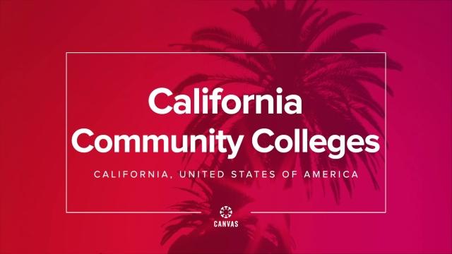 California Community Colleges
