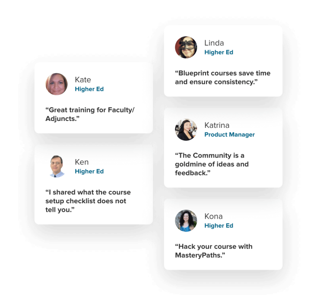 Quotes from the Canvas Community