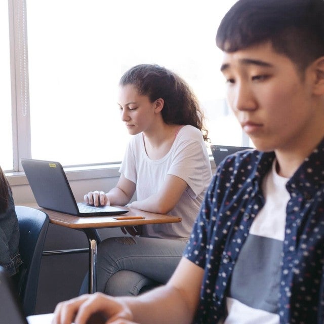 students in classroom