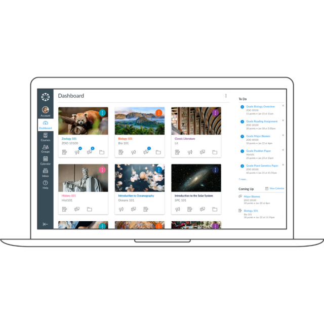 canvas lms screenshot