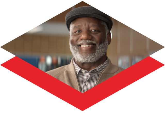 Smiling Older Man