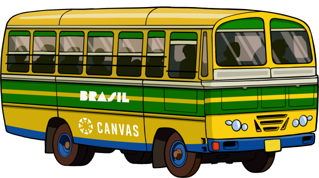 Brazil caravan bus