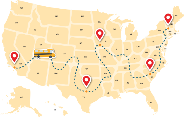 Canvas Caravan K12 map