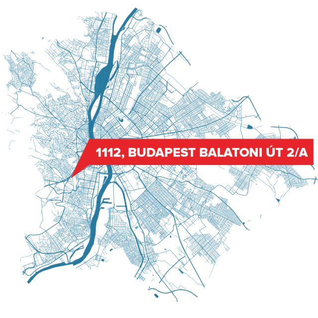 Hungary office map pin