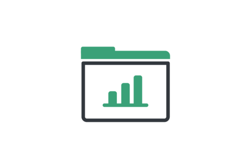 White folder icon
